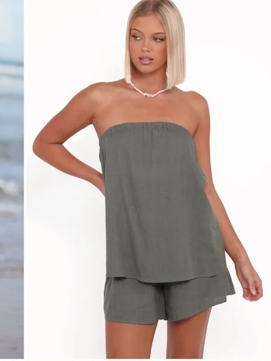 Petal & Pup Karlan Strapless Romper sz XL - Picture 1 of 6